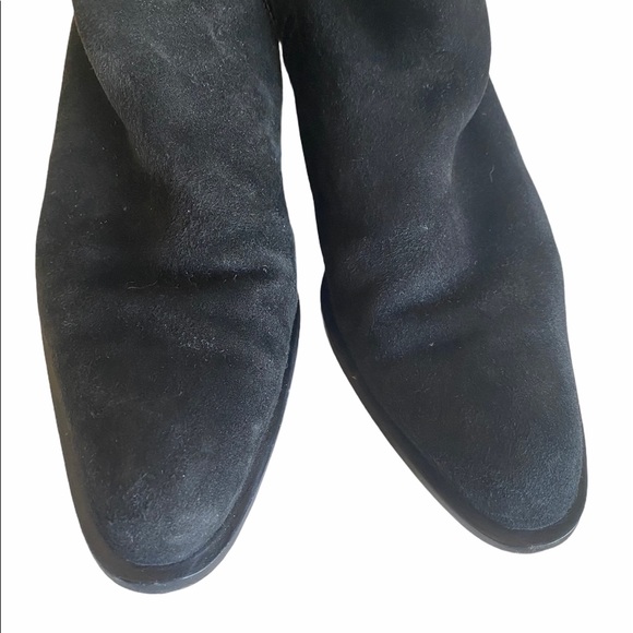 Lorenzo Banfi Leather and Suede Knee High Boots - Picture 6 of 10